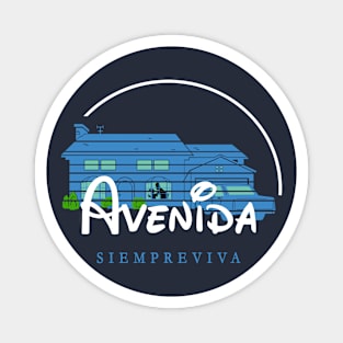 Avenida Siempreviva Magnet